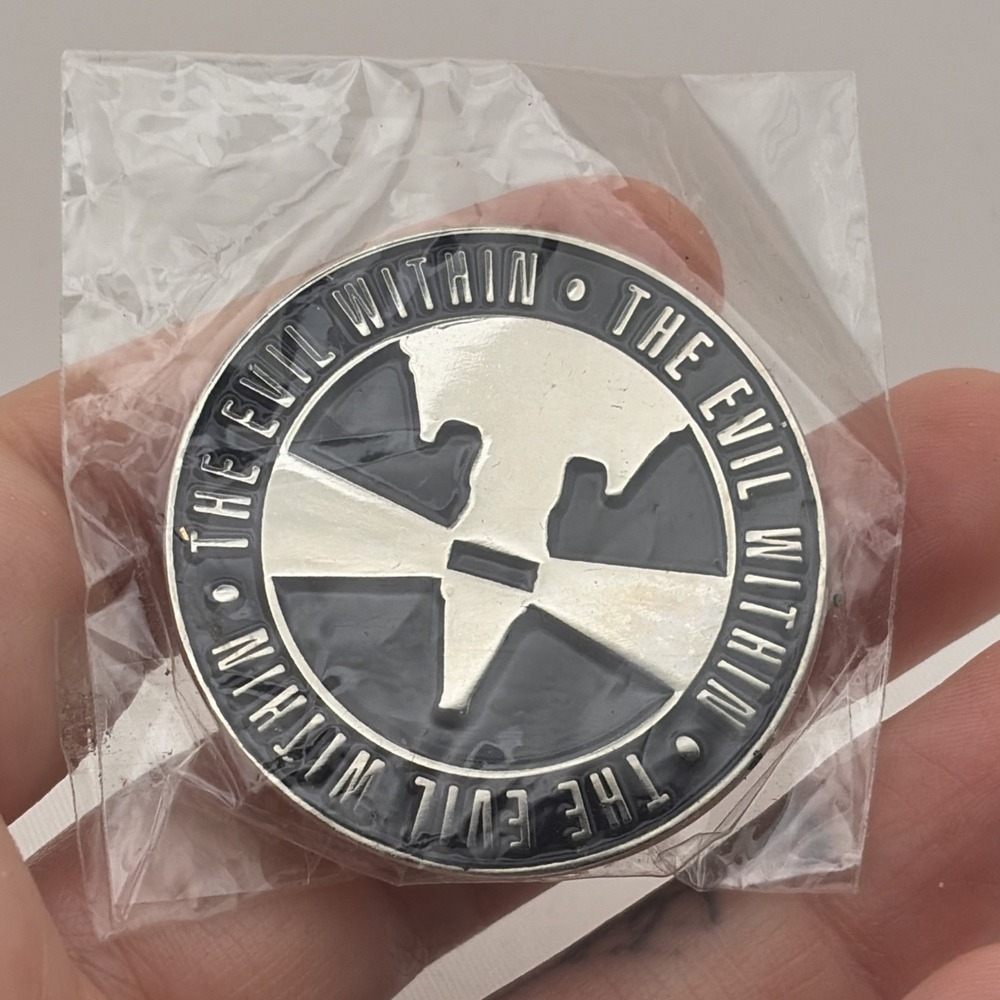 The Evil Within Bethesda Survival Horror Video Game Lapel Hat Pin